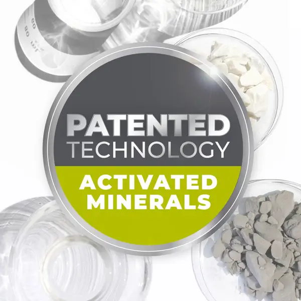 Patented Activated Minerals Technology
