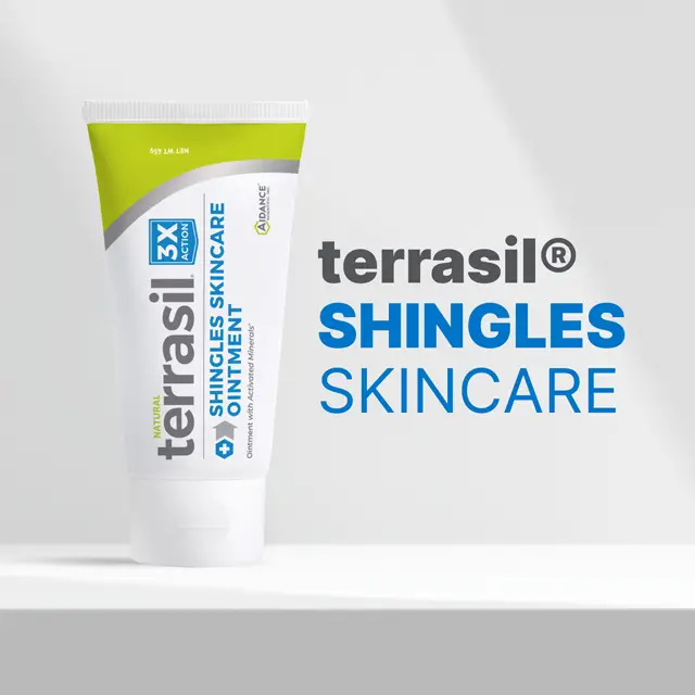 terrasil Shingles Skincare 45 gram tube